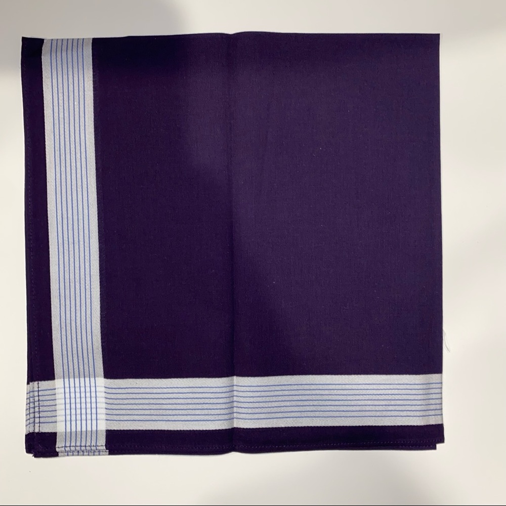 Men’s Purple Handkerchief